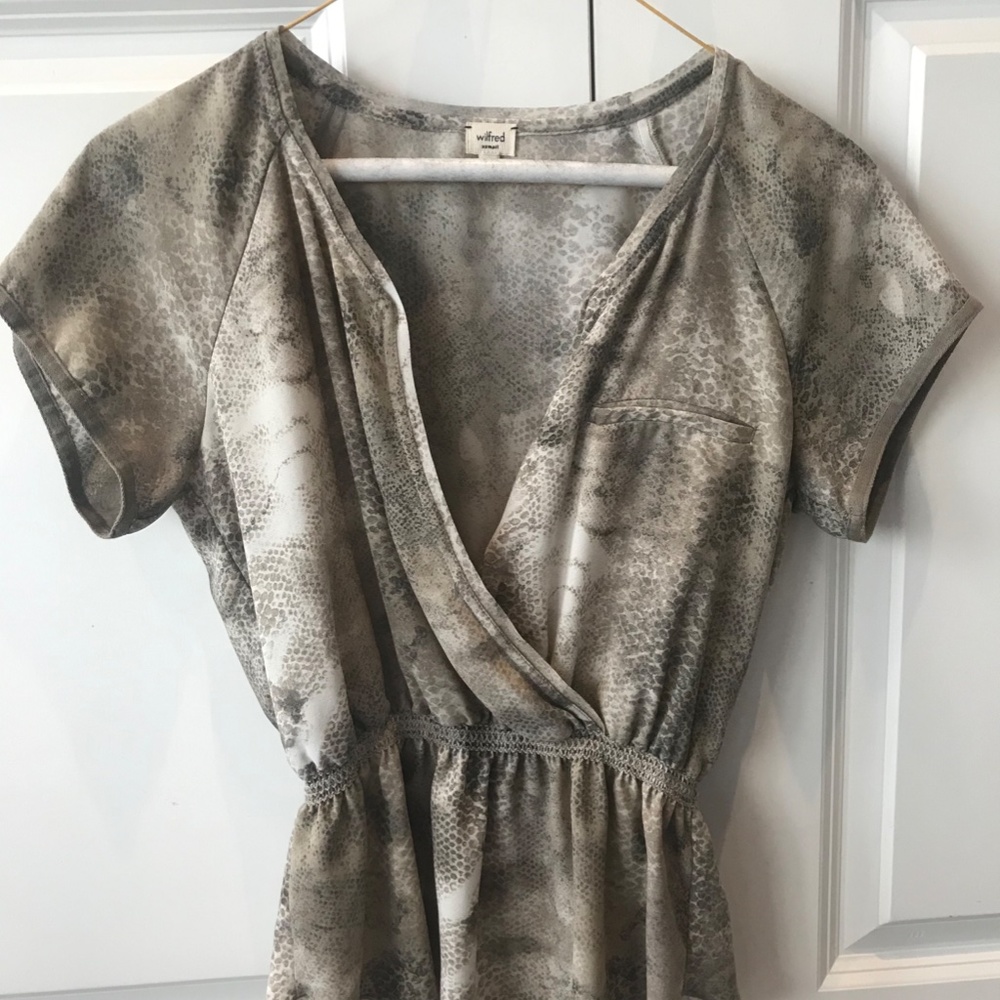 Snakeskin Wilfred Blouse - Picture 2 of 2